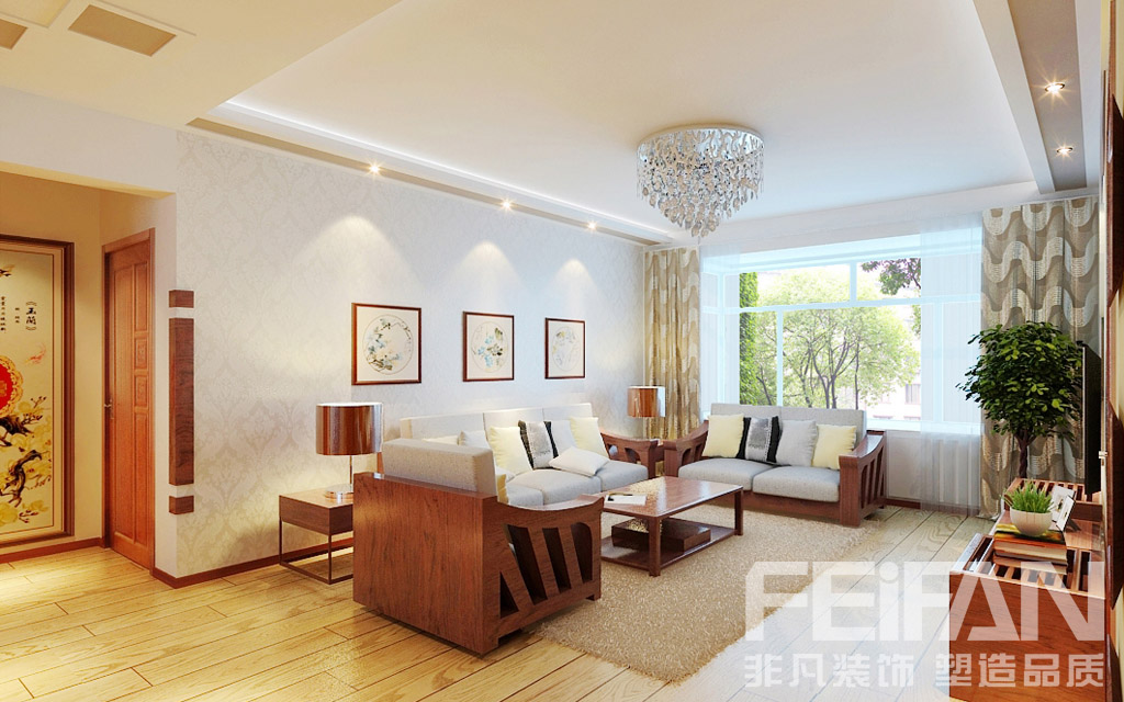 大庆非凡装修工厂店奥林小区装修效果图欣赏