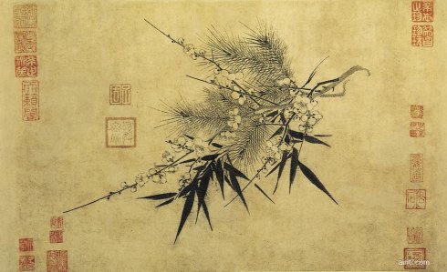 台北故宫字画大全,台北故宫藏画名录