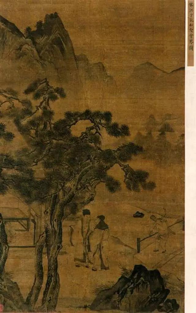 画家为啥都爱画松树,山水画为什么都是松树