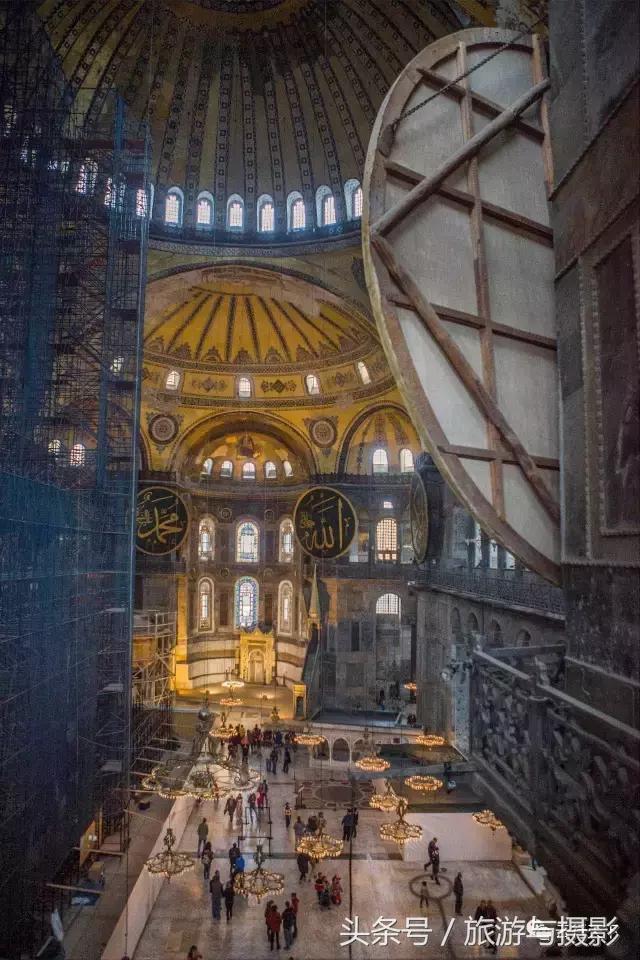 圣索菲亚大教堂土耳其攻略,圣索菲亚大教堂土耳其鸟瞰图