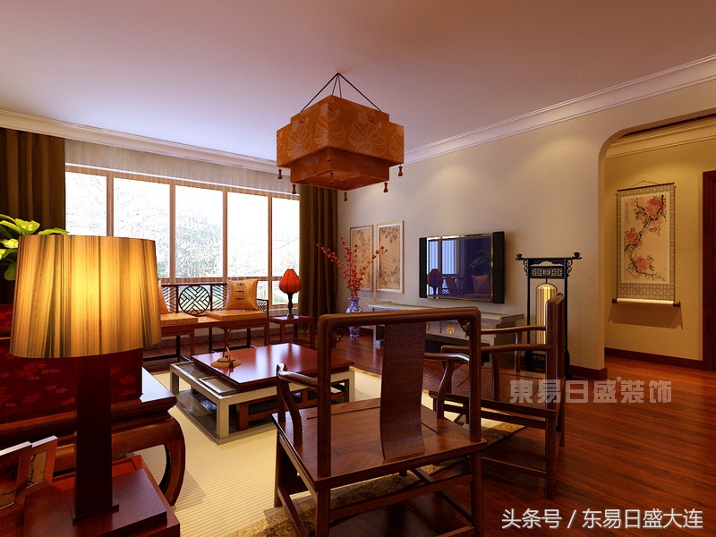 大连装修简欧风格效果图,大连中海装修案例