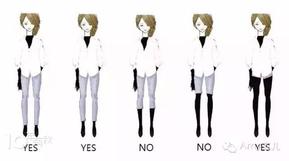 终于把“身长腿短”给破了，高腰和裤长是最好的解药!