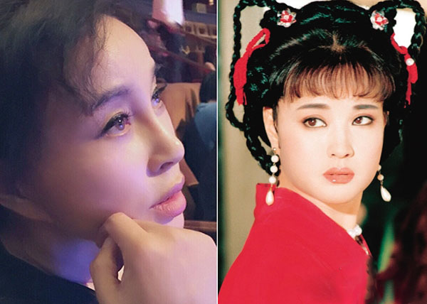 刘晓庆整容前后对比照吓人驻颜有术是骗人的!