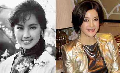 刘晓庆整容前后对比照吓人驻颜有术是骗人的!