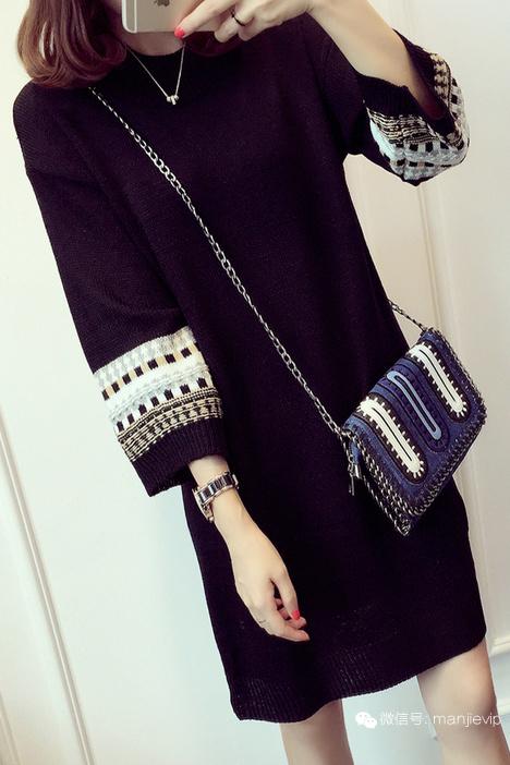 今年最爆款毛衣裙慵懒风 (真的是美得惊艳而且修身的毛衣裙)