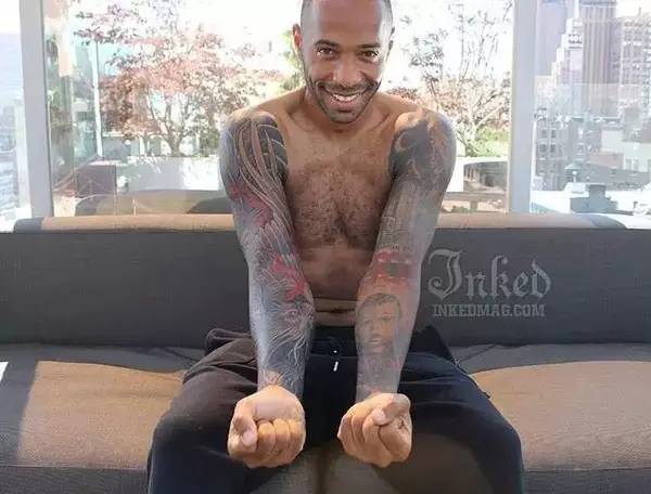 有藏文纹身的球星,有汉字纹身的球星