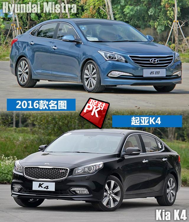 2014年起亚名图,2016款起亚k41.6