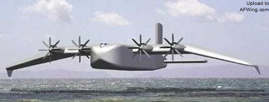 苏联地面效应飞行器,前苏联造的近地效应飞碟