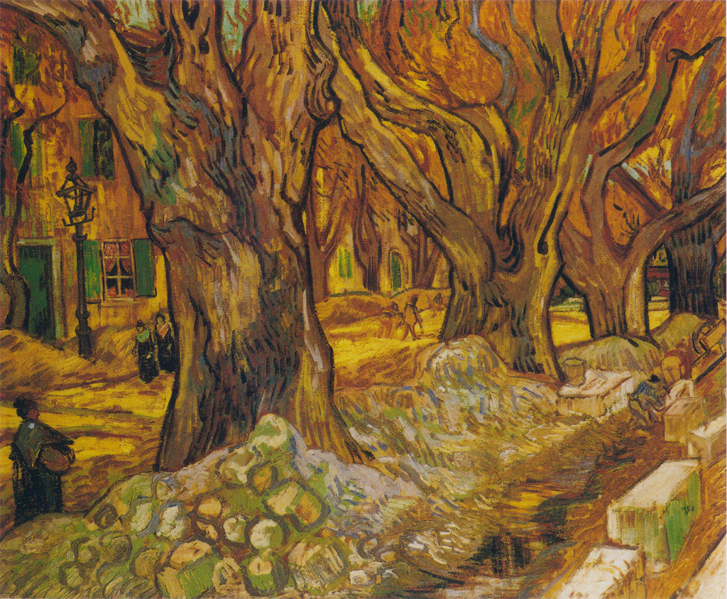 梵高圣玛丽海景,梵高圣玛丽海景画中人