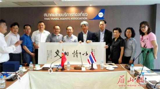 眉山代表团考察,眉山党政代表团