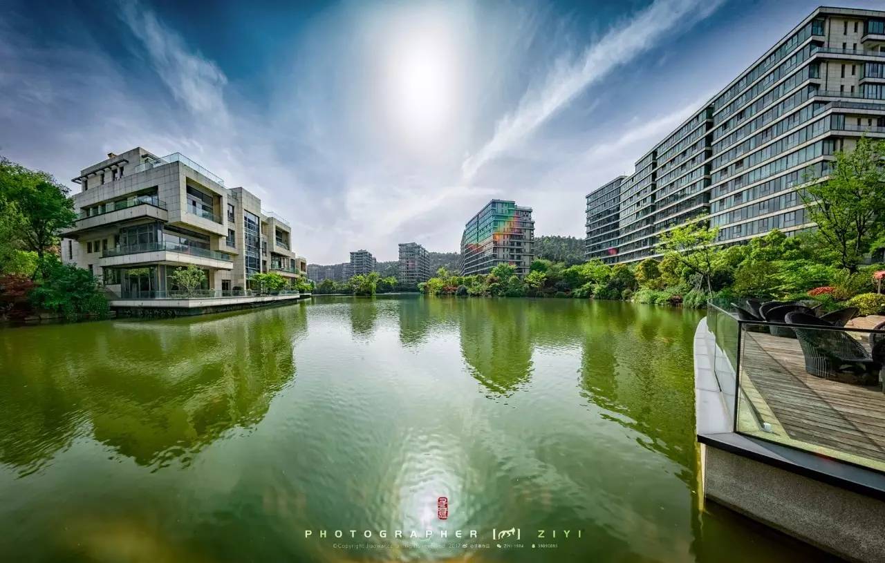 滟紫台风景,滟紫台洋房