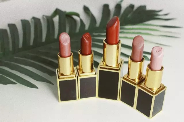 tomford口红最值得入的颜色,tomford口红全套试色