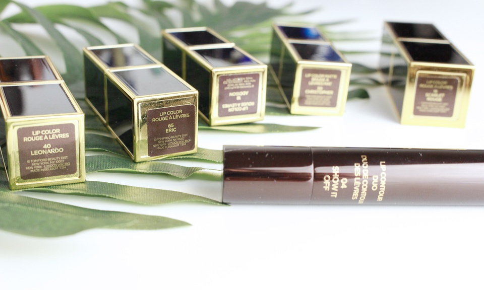 tomford口红最值得入的颜色,tomford口红全套试色