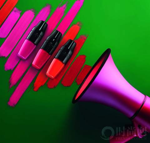 兰蔻染唇液,黄皮试色兰蔻摇摇染唇液哑光