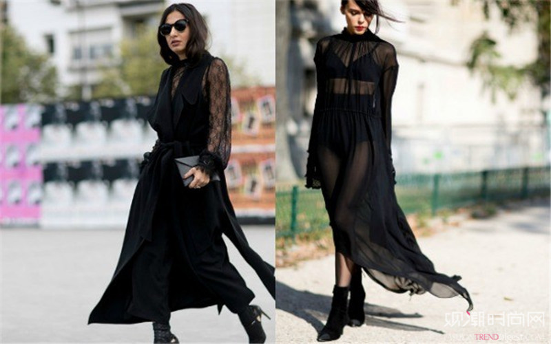 街拍清凉雪纺衫如何穿出品质感,长袖夏季雪纺衫穿搭技巧