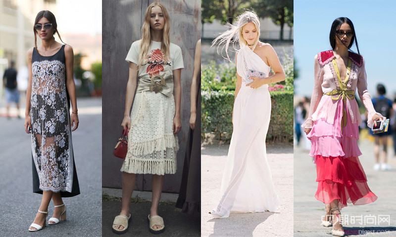 街拍清凉雪纺衫如何穿出品质感,长袖夏季雪纺衫穿搭技巧