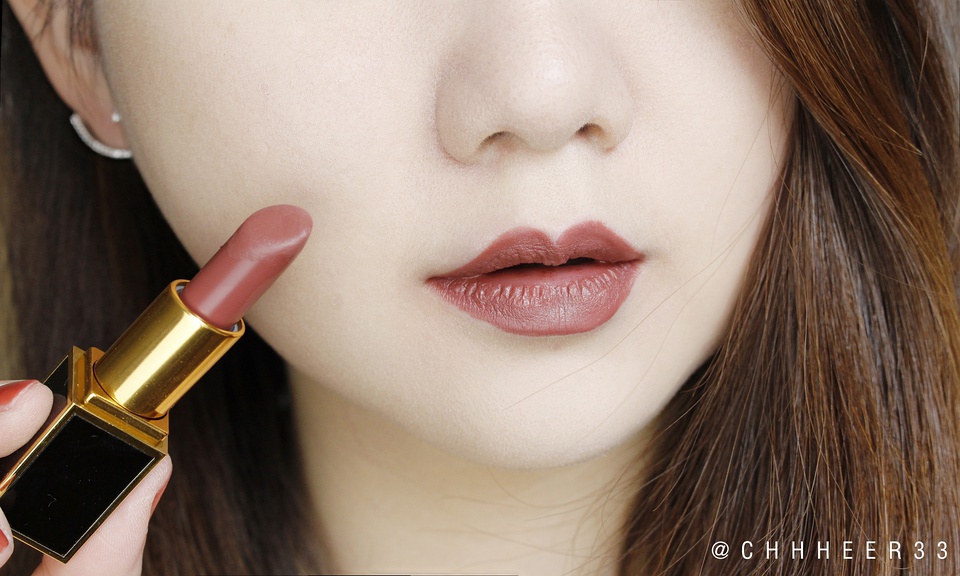 tomford口红最值得入的颜色,tomford口红全套试色