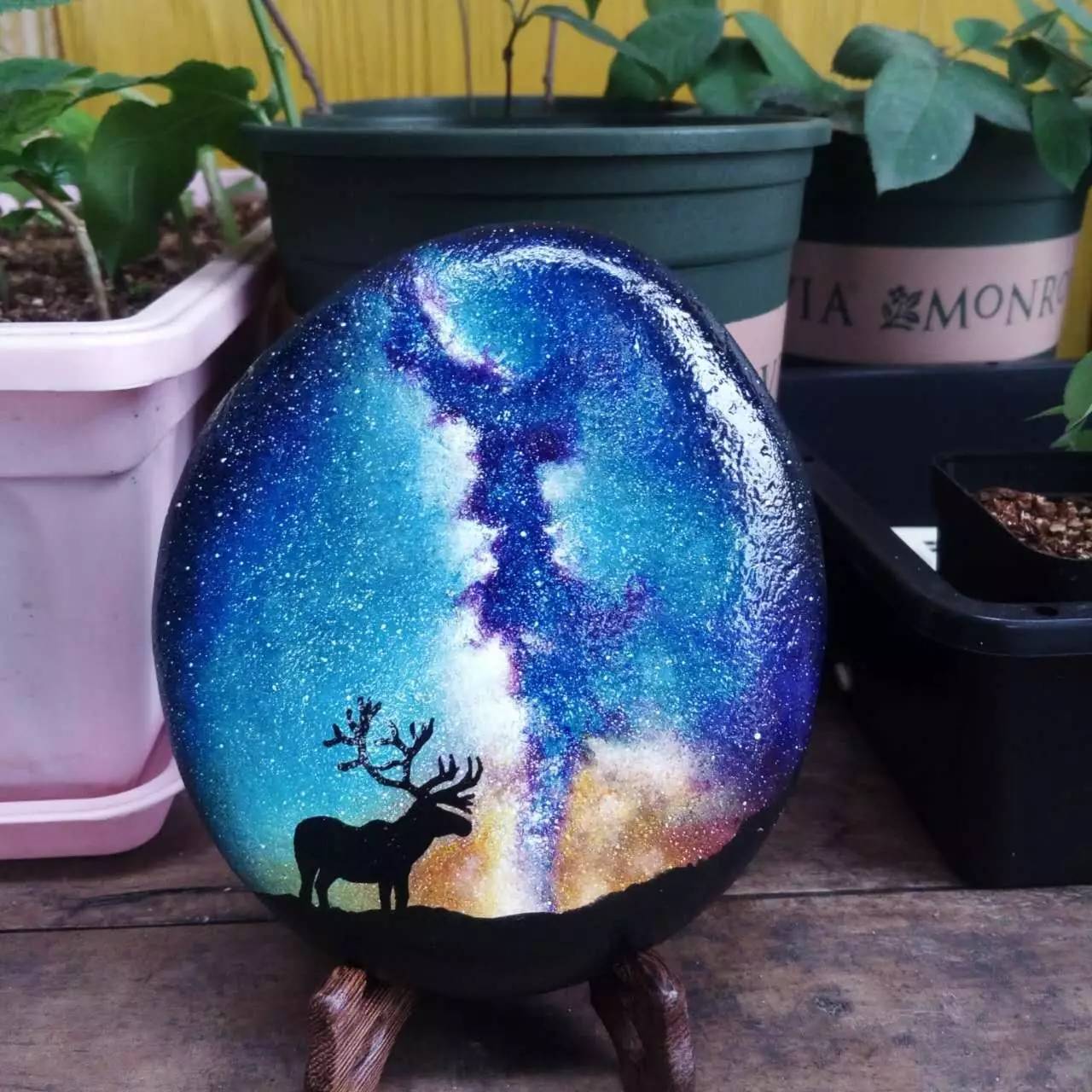 零基础学手绘石头画,手绘之家图片