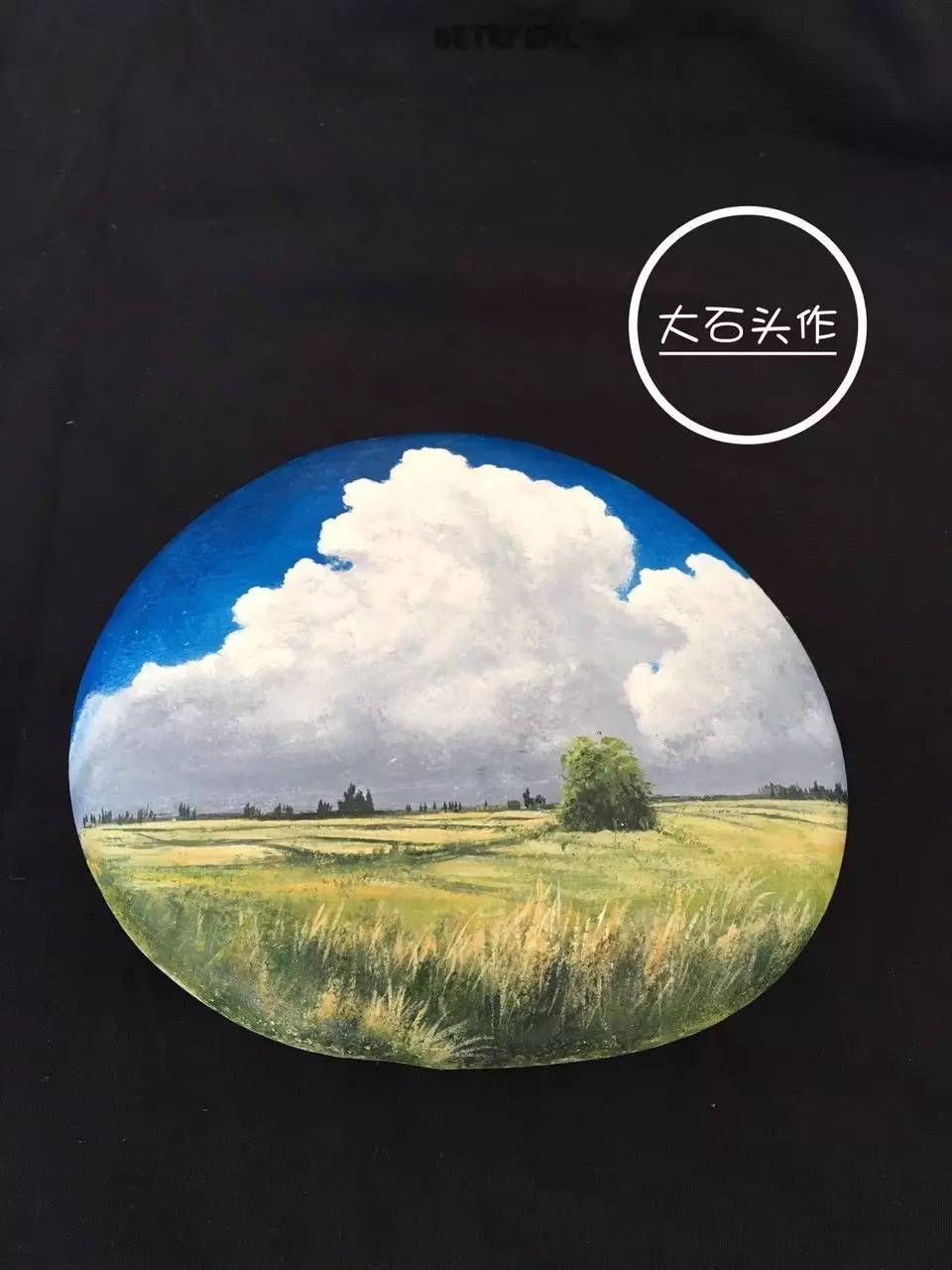 零基础学手绘石头画,手绘之家图片