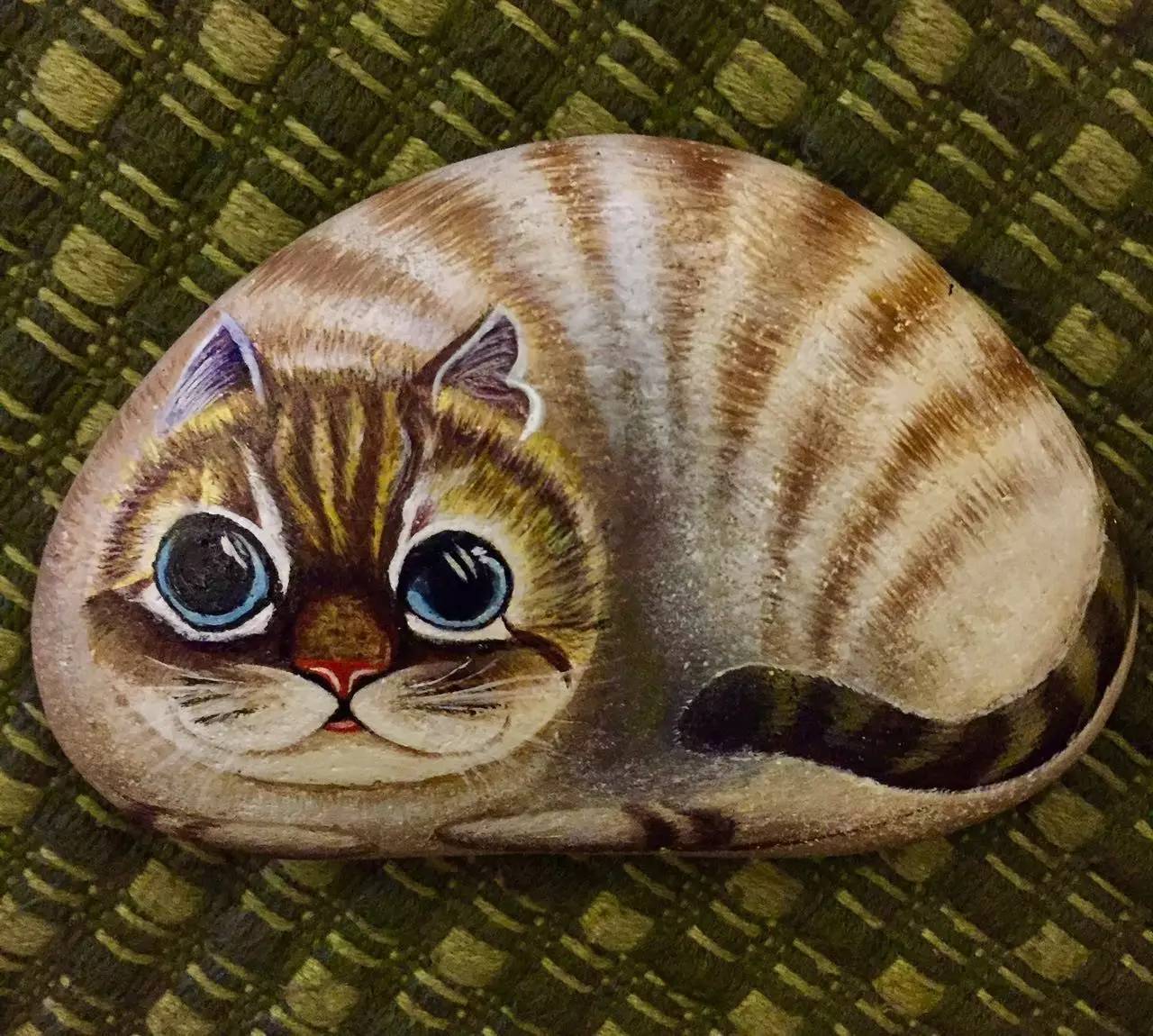 零基础学手绘石头画,手绘之家图片