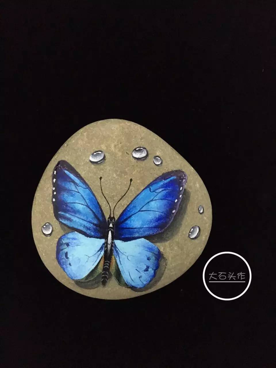 零基础学手绘石头画,手绘之家图片