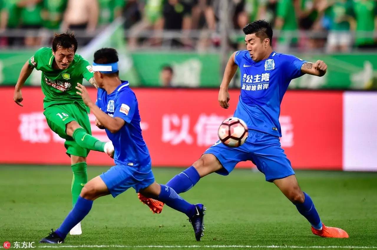 北京中赫国安vs广州富力,读秒绝杀足球集锦