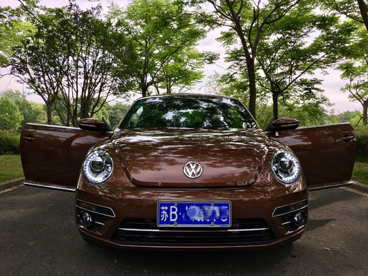 14年大众甲壳虫白色驾驶感受,新到17年大众甲壳虫