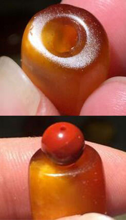 为什么老蜜蜡孔道比较大,老蜜蜡为什么有的孔磨损很厉害