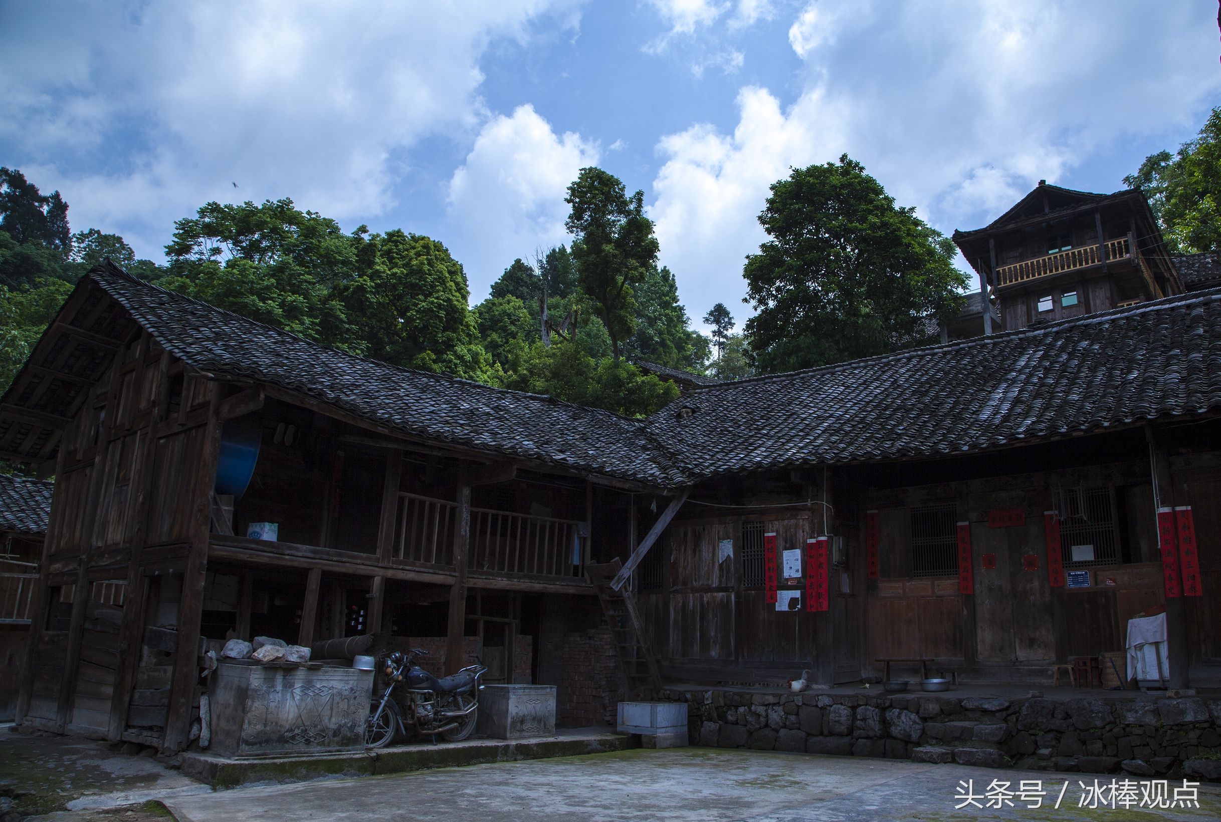 藏在贵州大山深处的惊艳之美,隐藏在贵州大山里的古寨
