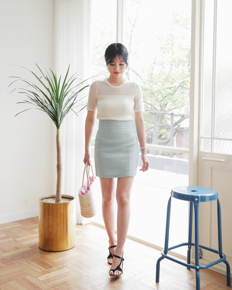 矮个子女生短上衣穿衣搭配轻松穿出显高完美比例