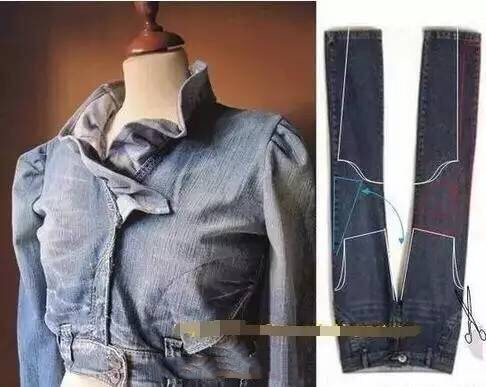 旧牛仔裤改造双肩包大全,旧牛仔裤改造手工制作大全