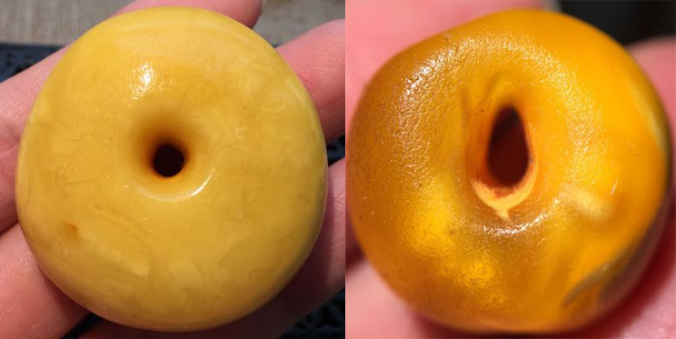 为什么老蜜蜡孔道比较大,老蜜蜡为什么有的孔磨损很厉害