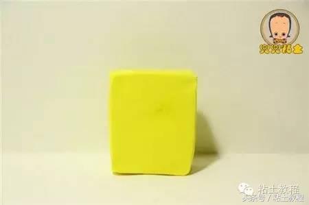 用彩泥来做海绵宝宝,海绵宝宝动画片橡皮泥手工制作