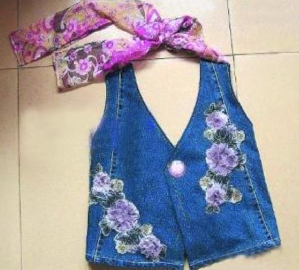 旧牛仔裤改造双肩包大全,旧牛仔裤改造手工制作大全