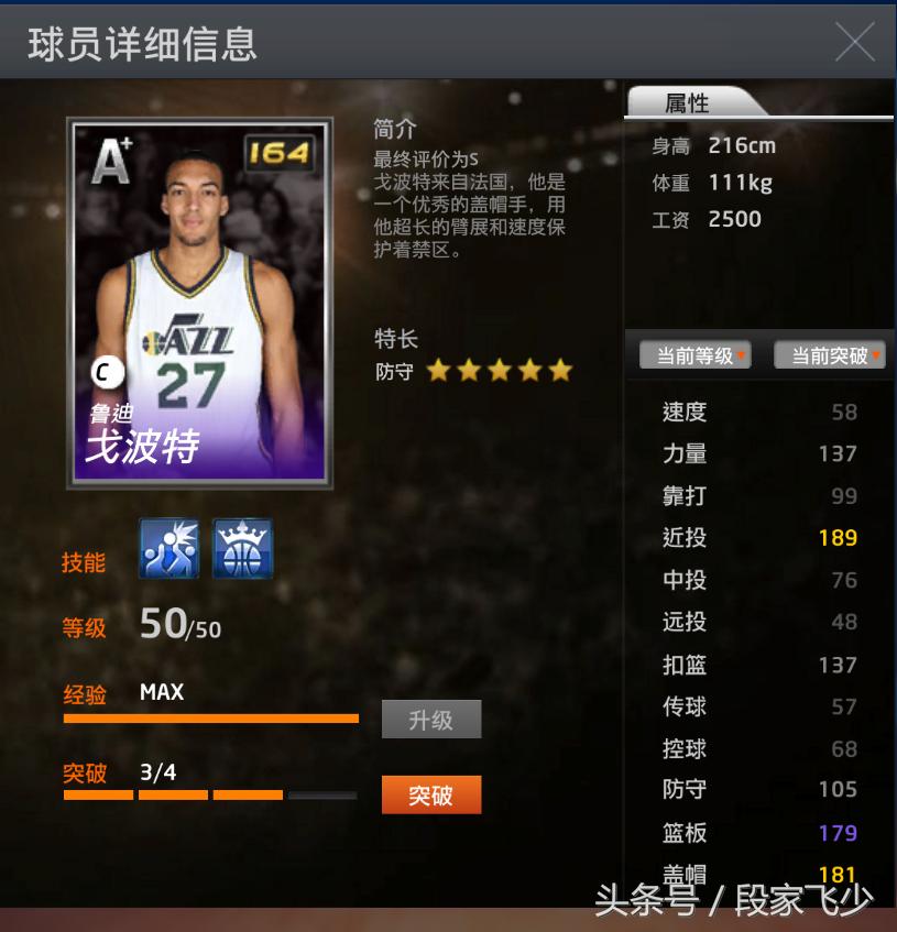 鲁迪戈贝尔2kol2和麦基,nba2k鲁迪戈伯特