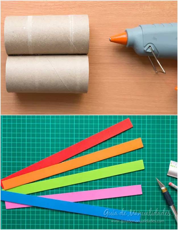 废物利用纸筒手工幼儿园,纸筒动物创意手工幼儿园