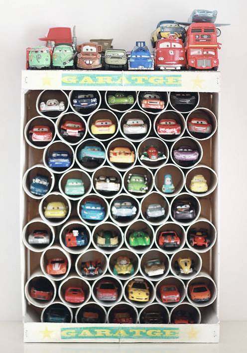 废物利用纸筒手工幼儿园,纸筒动物创意手工幼儿园