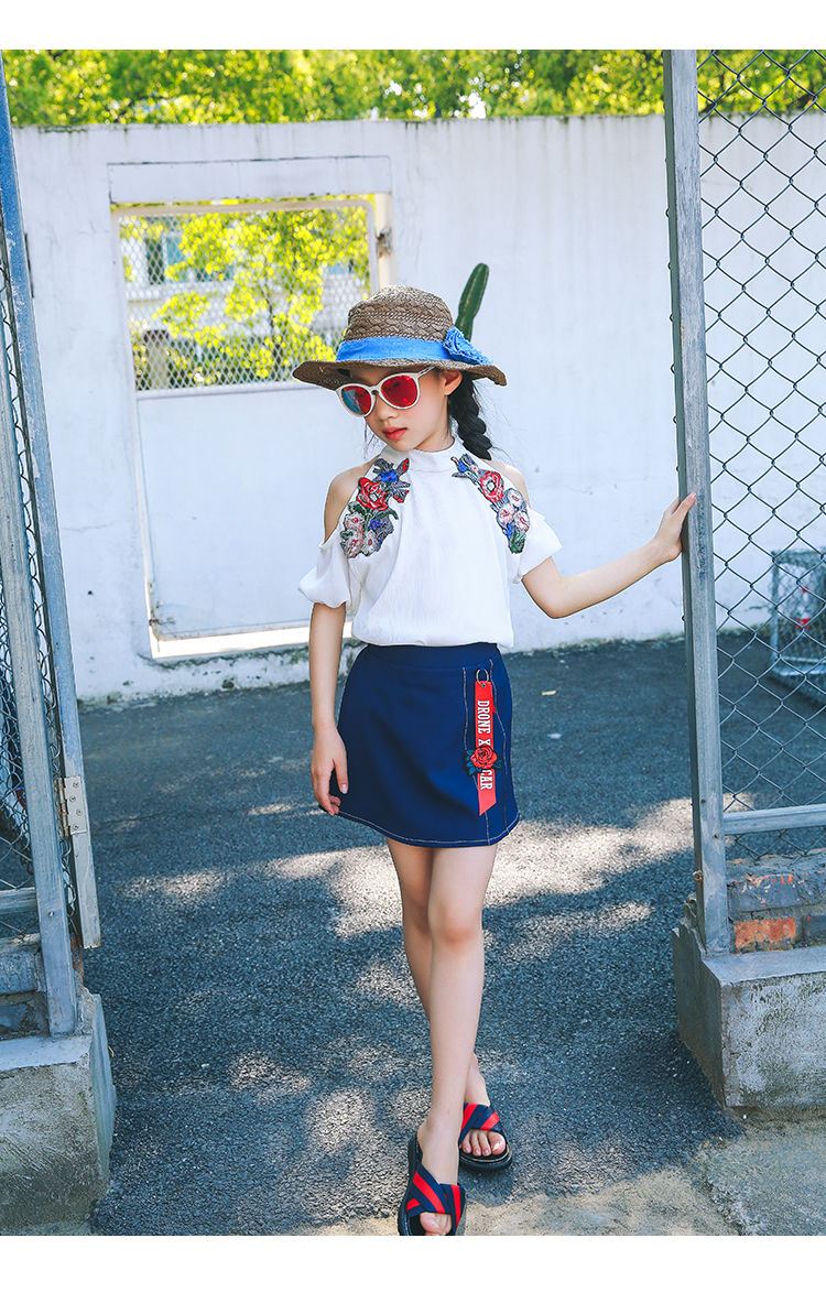 小清新连衣裙女童装,女童装6-12岁潮款连衣裙加厚