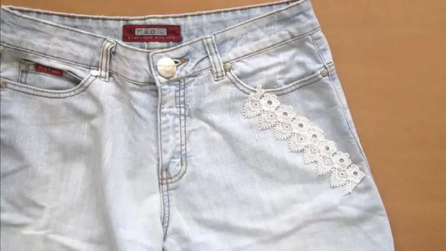 如何把牛仔裤剪成毛边牛仔裤,牛仔裤可以改成短裤吗