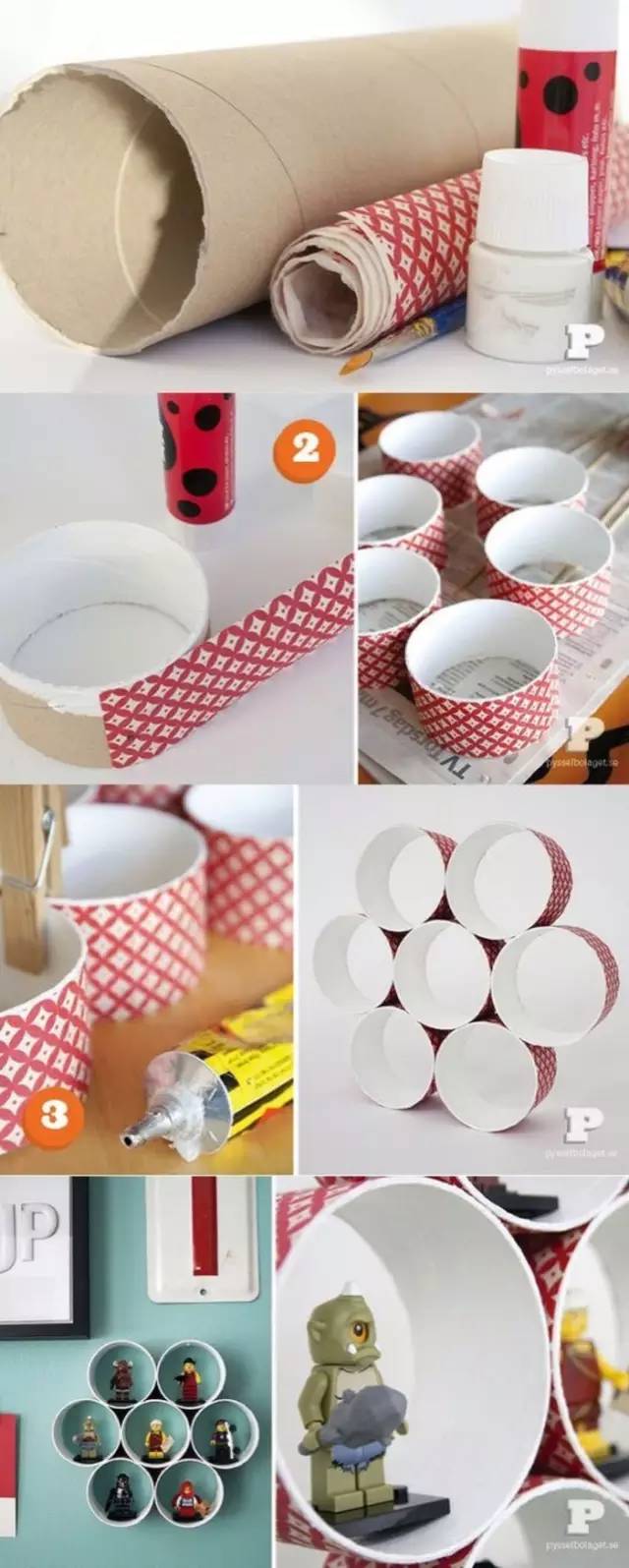 废物利用纸筒手工幼儿园,纸筒动物创意手工幼儿园