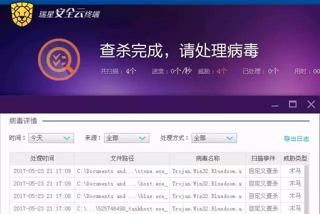 瑞星蠕虫病毒,瑞星病毒详细介绍