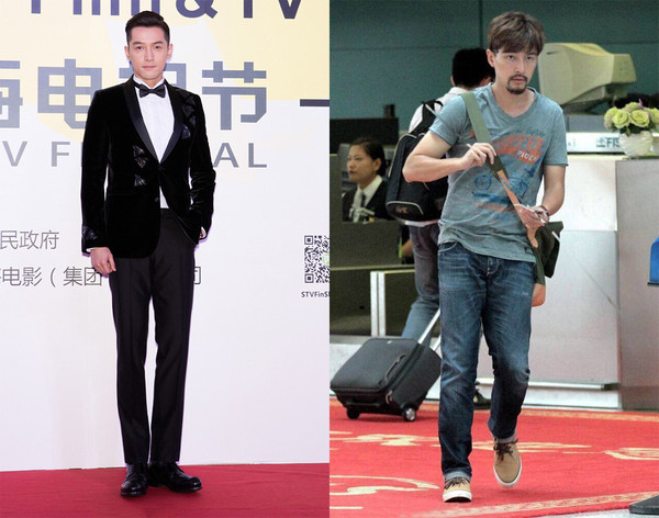 明星西装正装全身照片,正装有正装的魅力