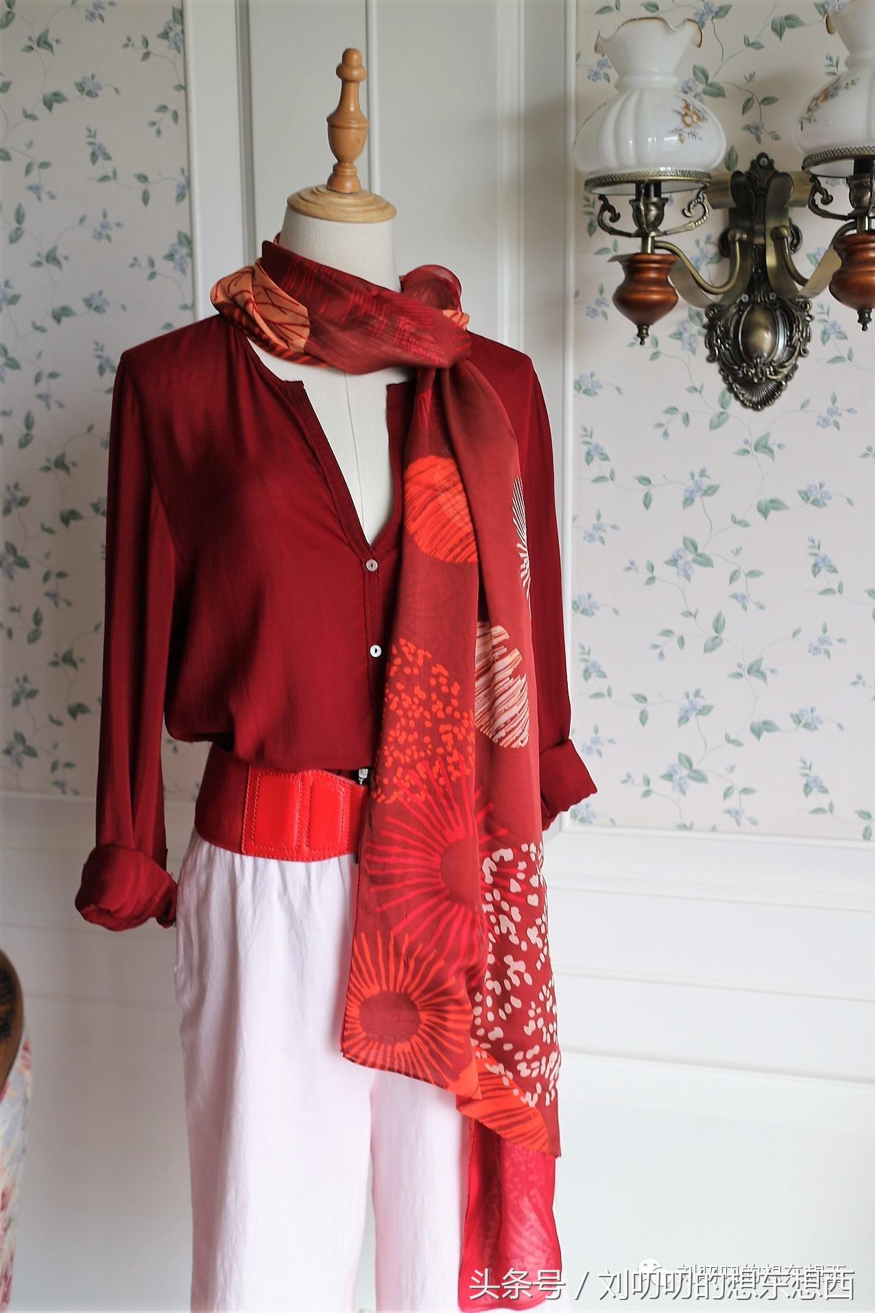 一身红衣服特别有朝气,一身红日常能穿吗
