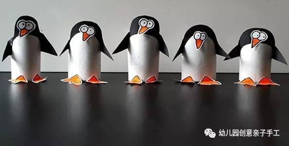 废物利用纸筒手工幼儿园,纸筒动物创意手工幼儿园