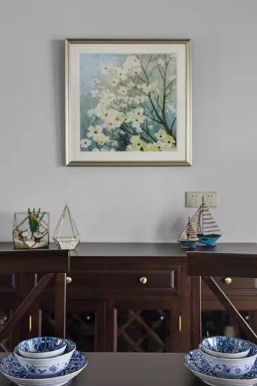 140平美式现代轻奢风,现代风格小户型三房