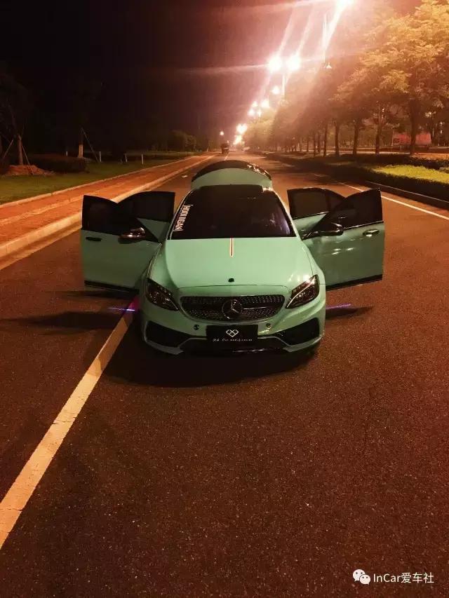 浙江奔驰glc260改装案例,浙江杭州奔驰改装c200