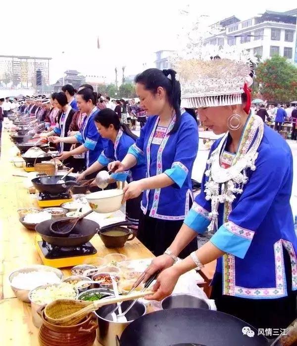 “婄更”打油茶!26号在三江的多耶广场让你大饱口福眼福!