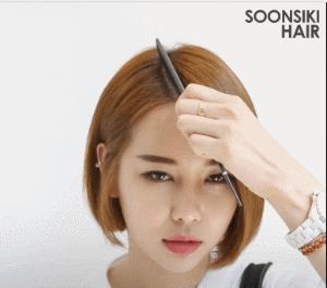 跟着这条“神秘线”分头发，不会秃.....