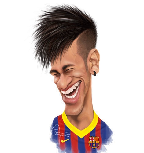 足球明星漫画头像,足球明星卡通漫画头像梅西