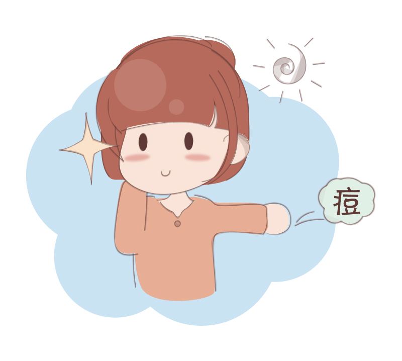 青春痘的危害和治疗,青春痘的危害过程动画